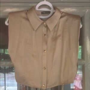 Elegant Gold Women's Top